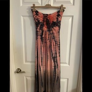 Sky maxi dress